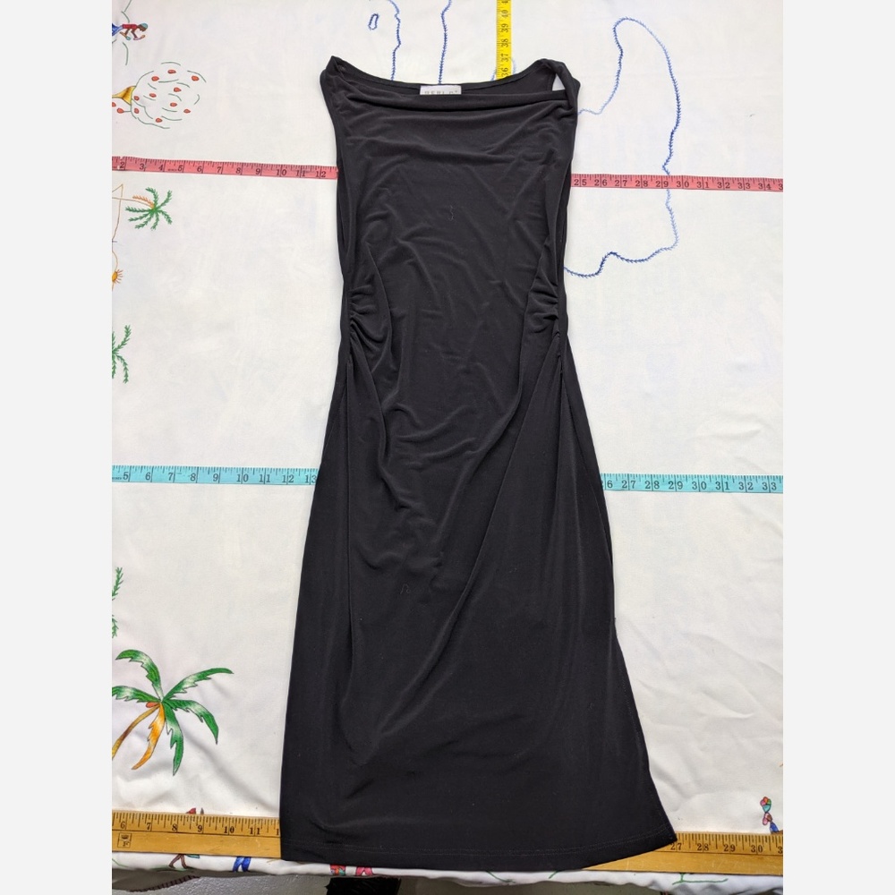 Women"s Small Geri C Black Maxi Dress